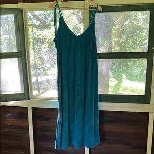 Terrycloth Midi Dress XL